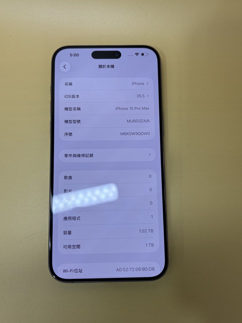 100% 電）iphone 15 pro max 1tb 原色港版行貨｜OK Store 香港二手手機