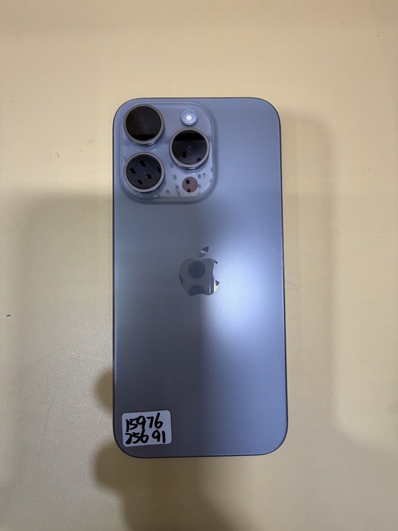 iPhone 15 Pro 256GB｜原色鈦金屬｜港版行貨雙卡｜91% 電池